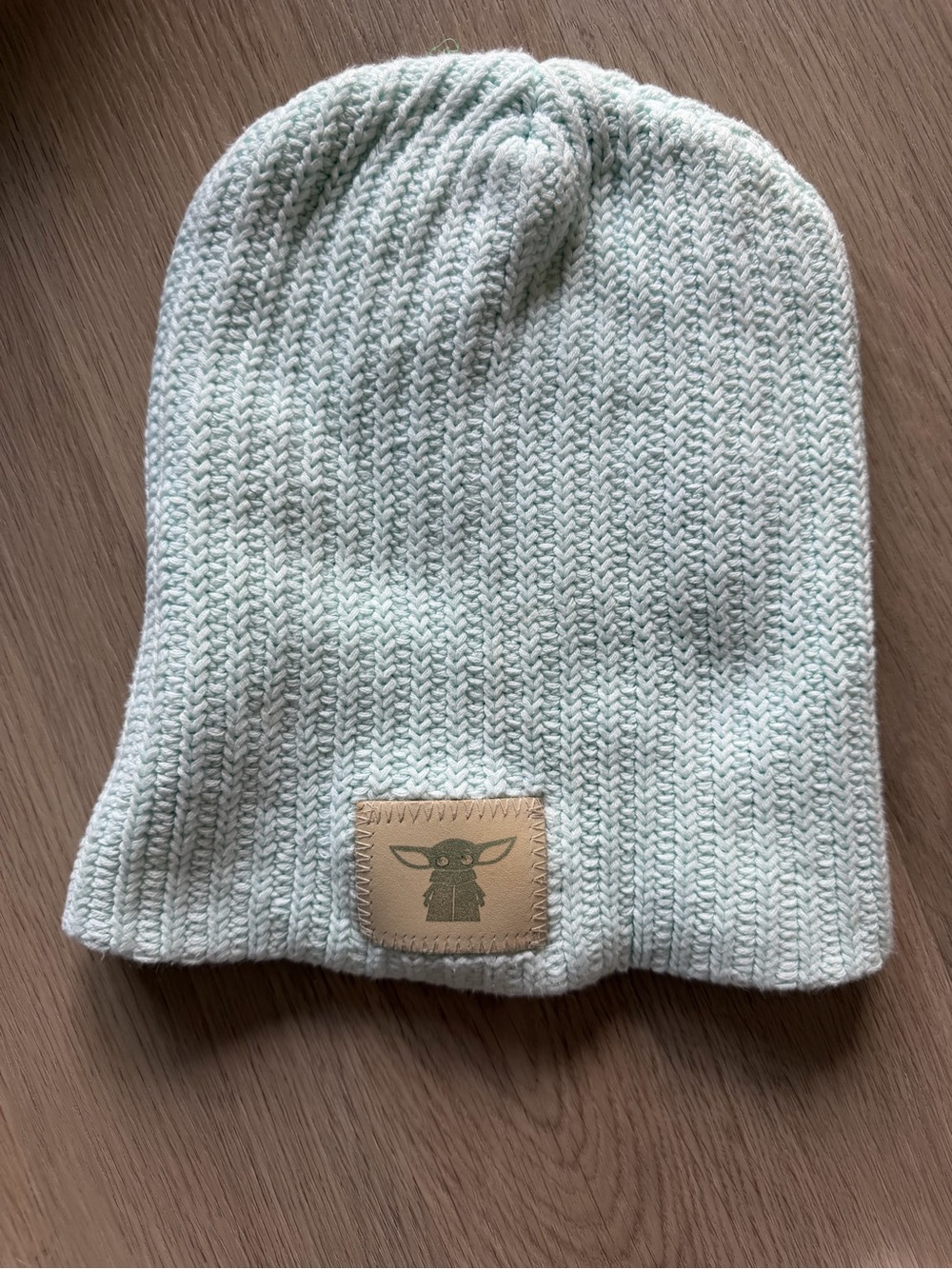 LOVE YOUR MELON Baby Yoda/Grogu Patch Knit Beanie